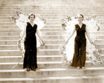 Pageant: butterfly women